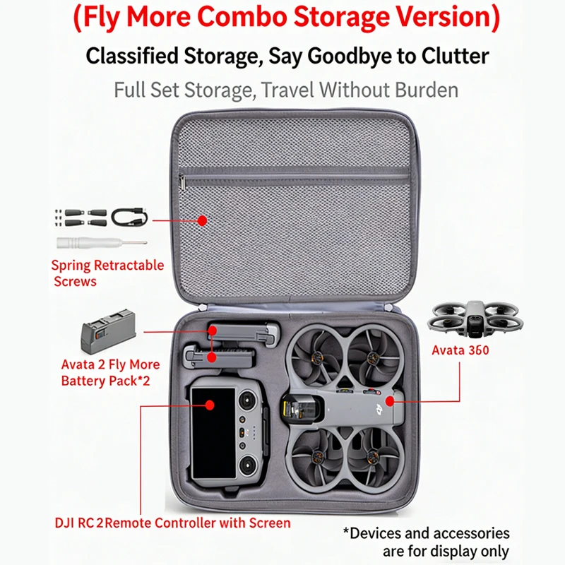 DJI 아바타 360용 충격 방지 휴대용 케이스 DJI - Drone Hard Shell Case 리뷰 및 가격