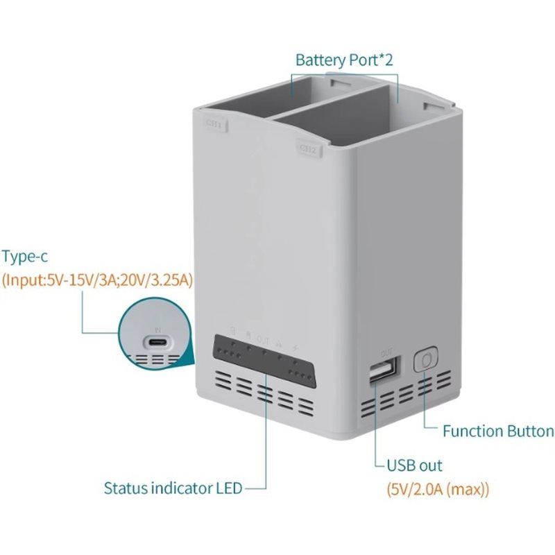 A53M - DJI Lito 1, Lito X1 드론용 - Drone Battery Adapter 리뷰 및 가격