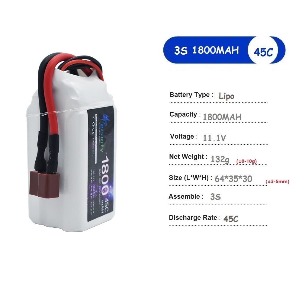 11.1V 리포 배터리 3S 1500mAh 1800mA - Drone Battery Adapter 리뷰 및 가격